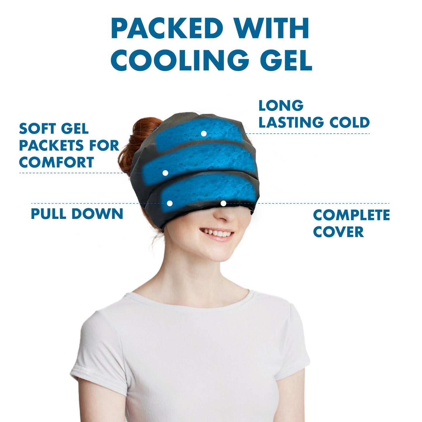 Headache Hat™ Gel Cube Pull On Hat (2.0)